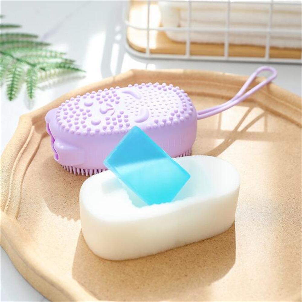 Sikat Mandi Nanas Pembersih Kulit Body Scrubber Exfoliating Bath Scrubber Bubble Brushes