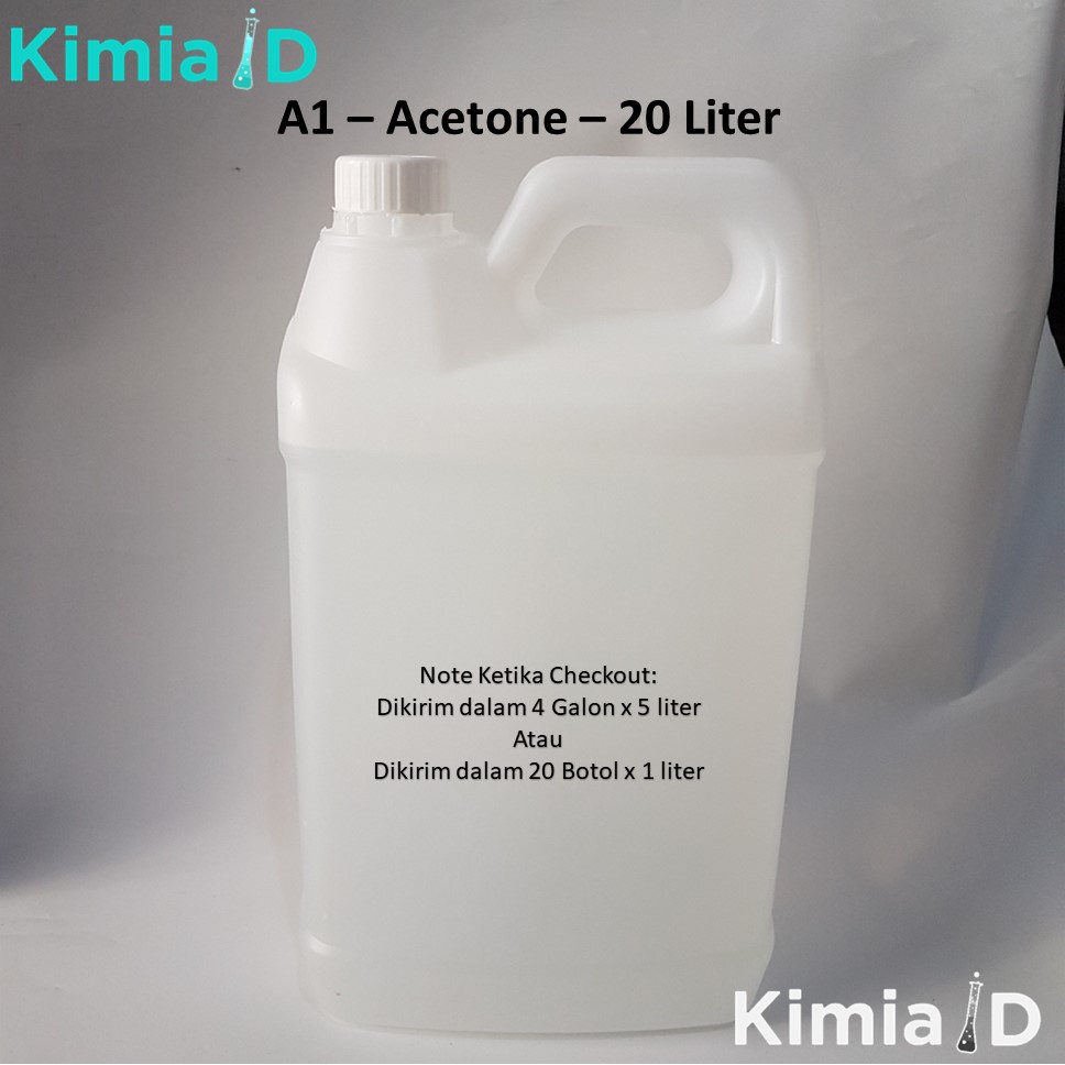 Acetone 20 Liter A1 Penghilang Cat Kuku Cat Kutek Aseton Asetone Kutek