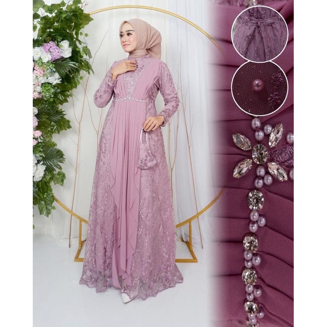 GAMIS FIARA/GAMIS PAYET/GAMIS KONDANGAN/DRES WISUDA/GAMIS TERBARU/GAMIS ACARA FORM