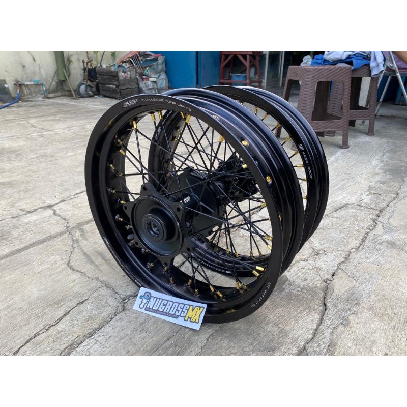 Wheelset Supermoto CRF Scarlet