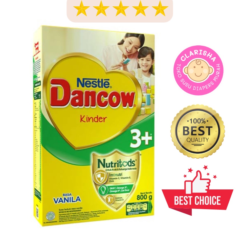 

Dancow 3+ Vanila / Madu / Coklat 750gr / Toko Susu Lengkap Murah