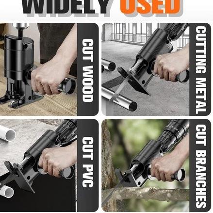 Adapter Mesin Jig Saw Adaptor Bor gergaji Mesin gergaji bor konektor - ADAPTOR GERGAJI