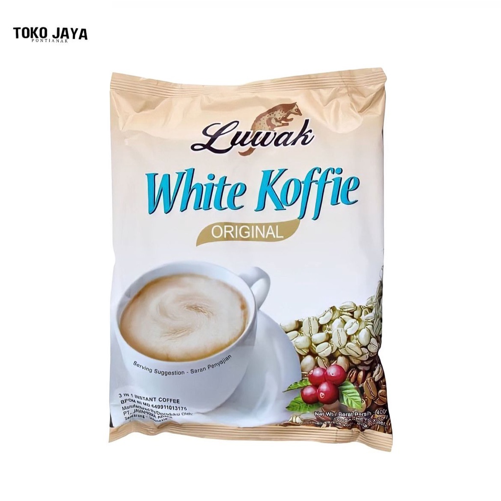 

LUWAK WHITE KOFFIE 1 RENCENG (10 SACHET)