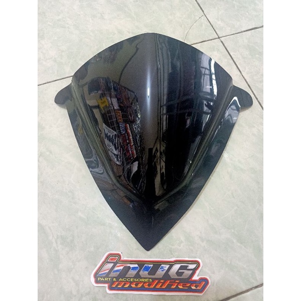 Visor Vario techno 110 Karbu Visor Vario Techno 110 Hitam kilap