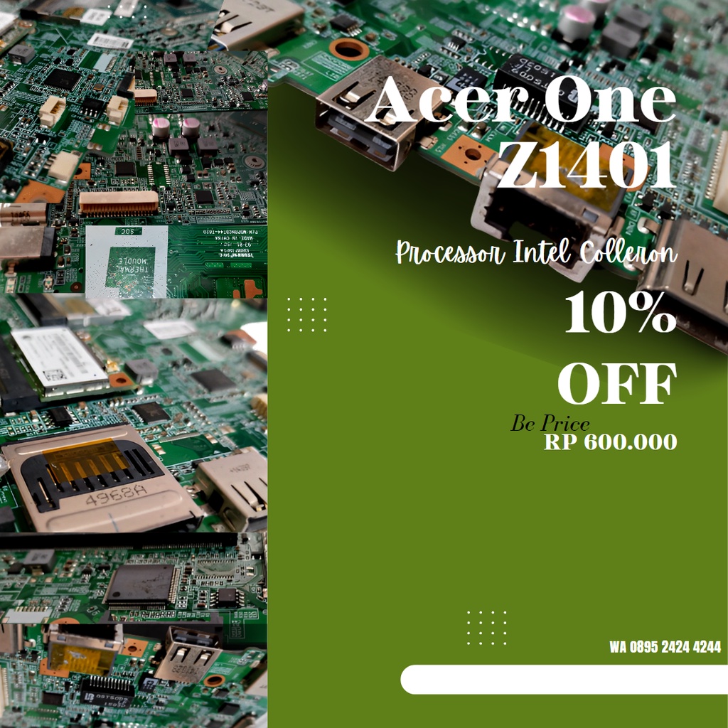 Motherboard Acer One Z1401