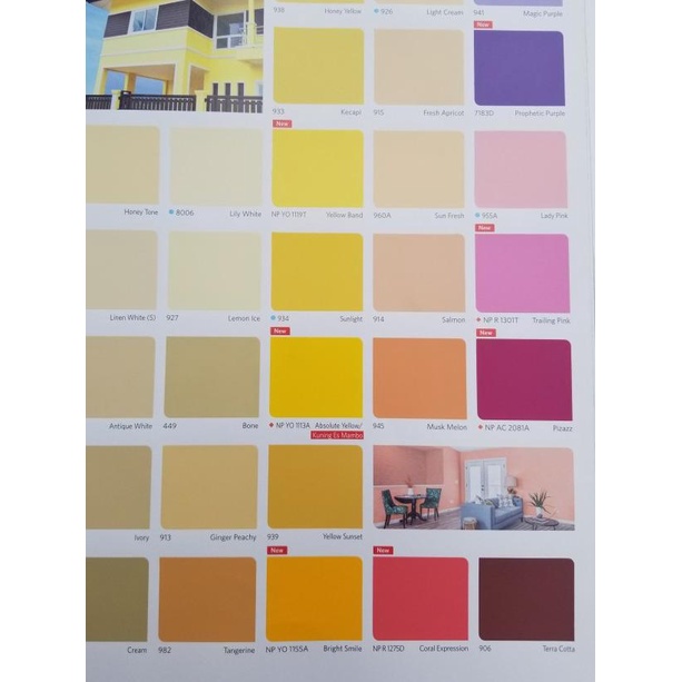 Nippon Vinilex 300 White Cat Interior/Exterior 5 Kg - Warna