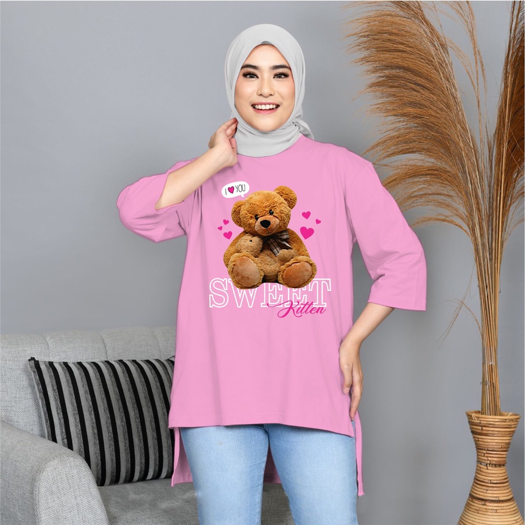 Tunik Basic Wanita Hijab's kaloborasi