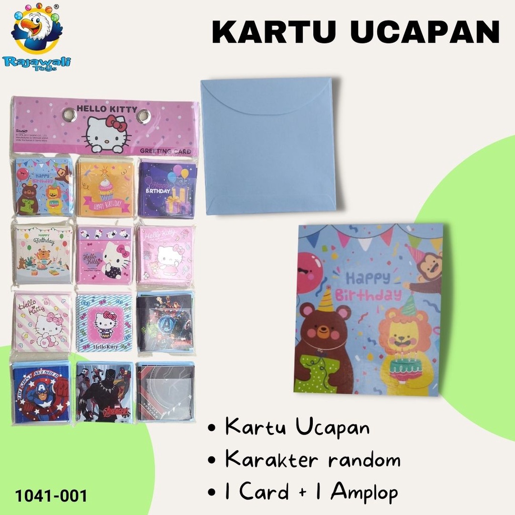 

KARTU UCAPAN KARAKTER