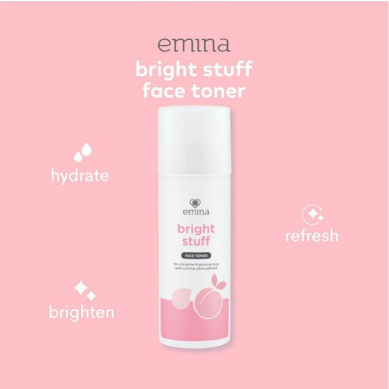 Jual EMINA Bright Stuff Face Toner | Shopee Indonesia