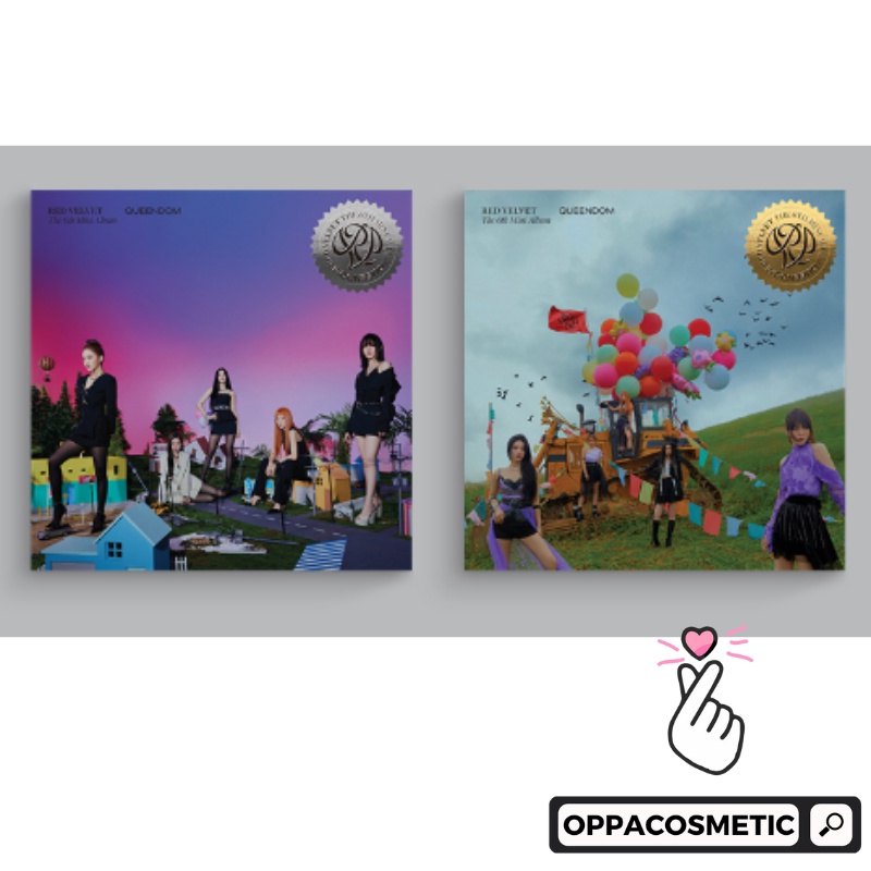 RED VELVET Album - QUEENDOM (QUEENS Ver) + Poster [ALBUM SEALED READY STOCK]