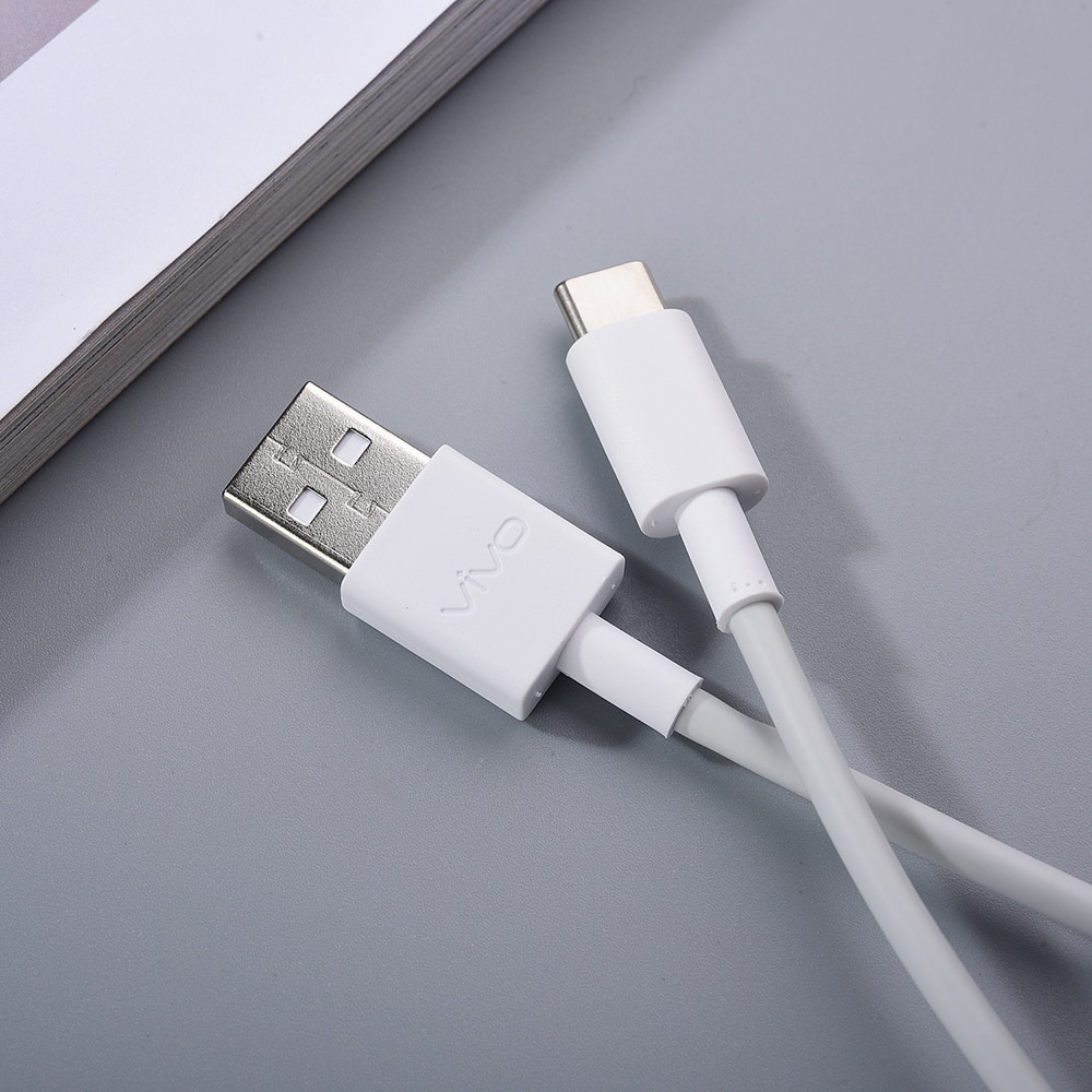 Kabel data VIVO Flashcharge 2.0 Kabel USB C/Tipe C Data Line untuk Vivo X60 X50 X30 X27 Pro