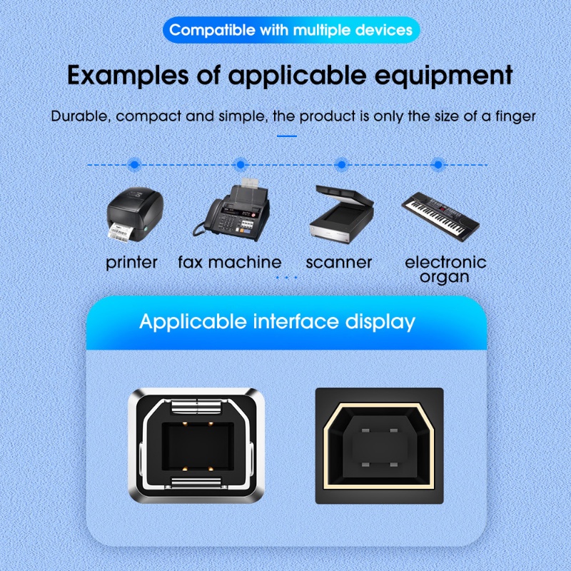 Adapter Konverter Tipe c Ke MIDI Bahan Aluminum Alloy Untuk Mesin Printer