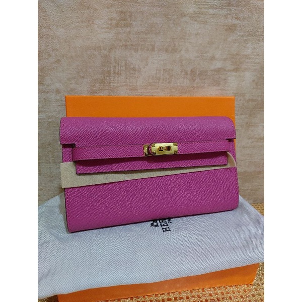 Tas pesta dompet mewah pink