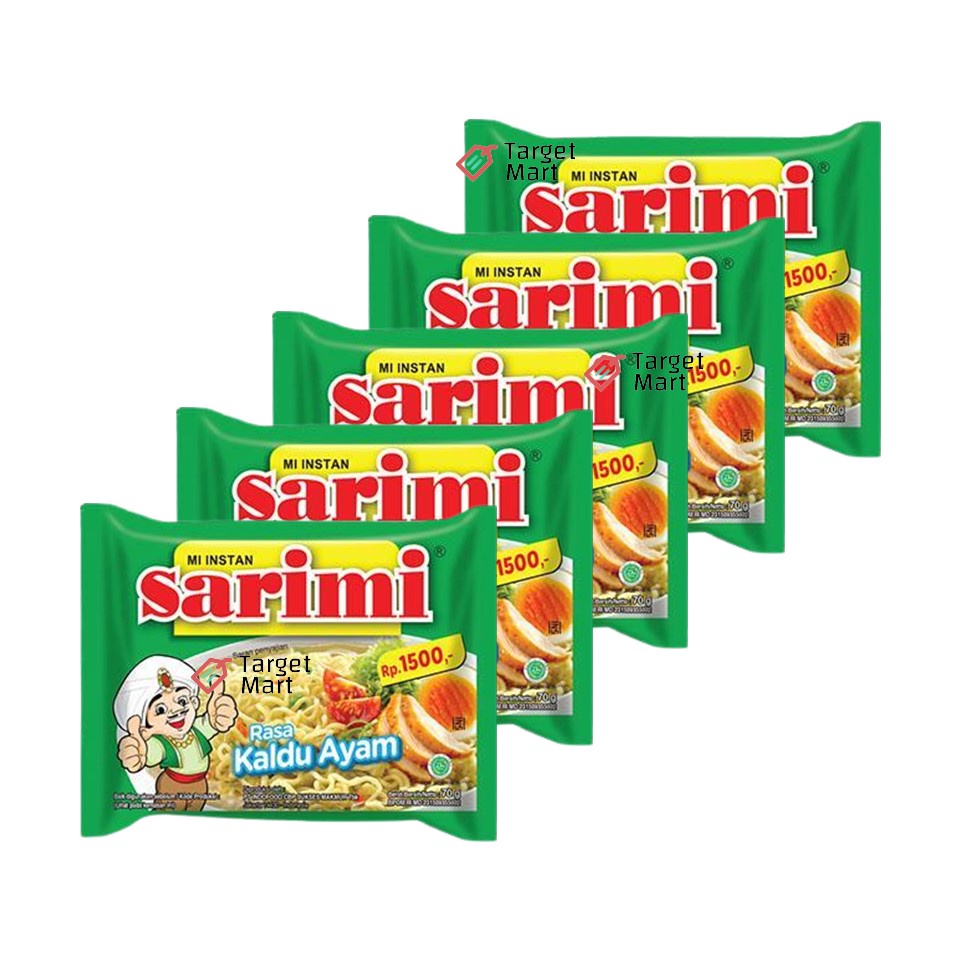 

5PCS Sarimi Mie Instan Kuah Rasa Kaldu Ayam