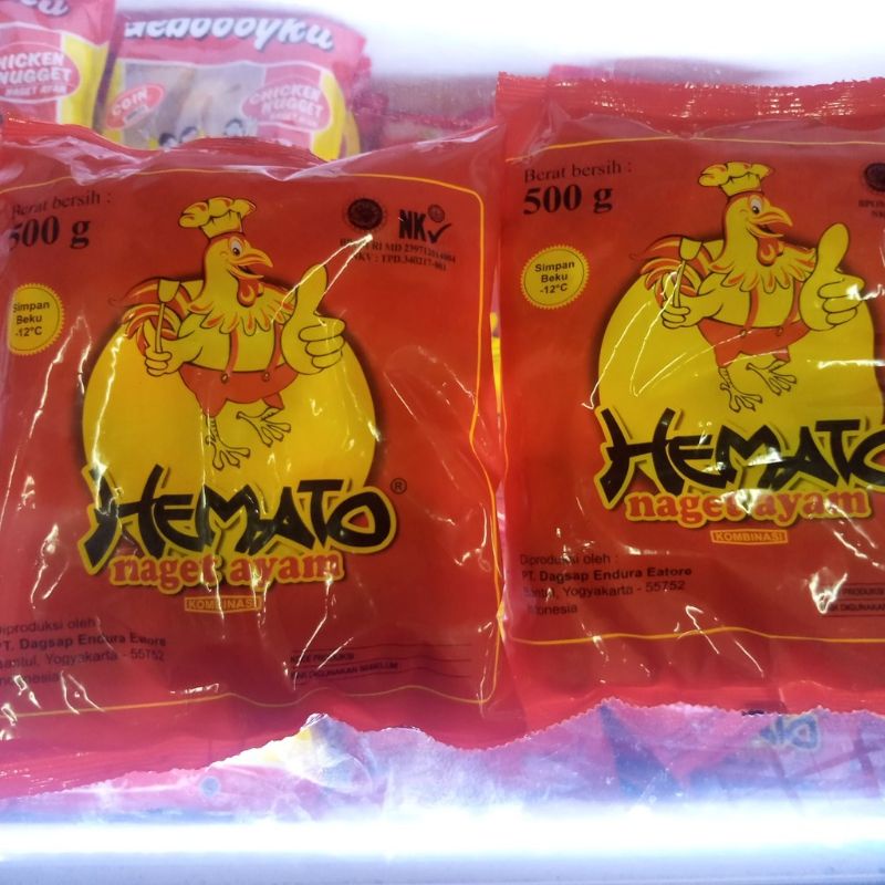 

Nugget Ayam Hemato 500gr