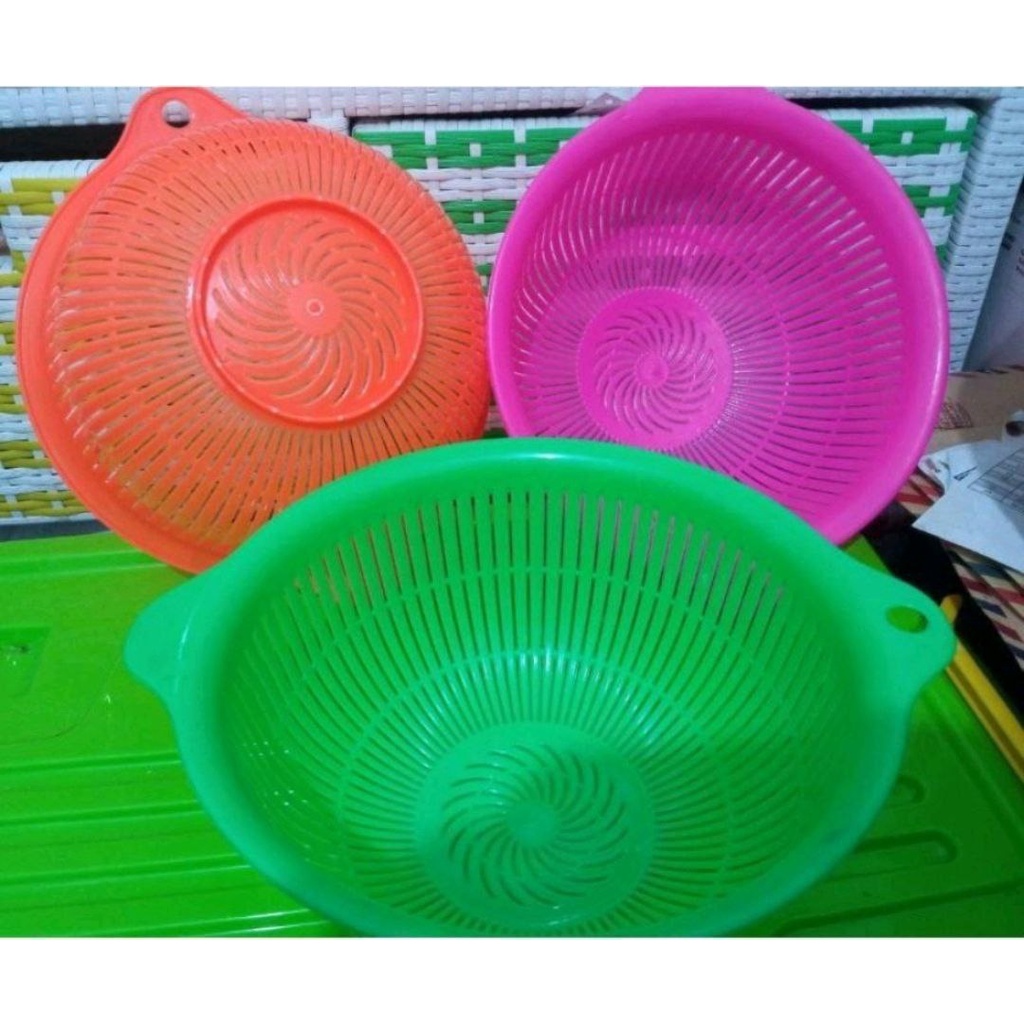 Baskom Saringan - Saringan Sayur - Peniris Sayur
