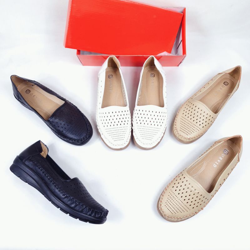 Norvid Sepatu Wanita Slip On N6929