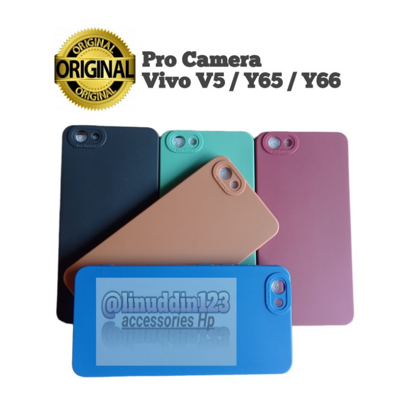 SOFTCASE VIVO V5 / Y65 / Y66 / Y67 MACARON PRO CAMERA TERBARU
