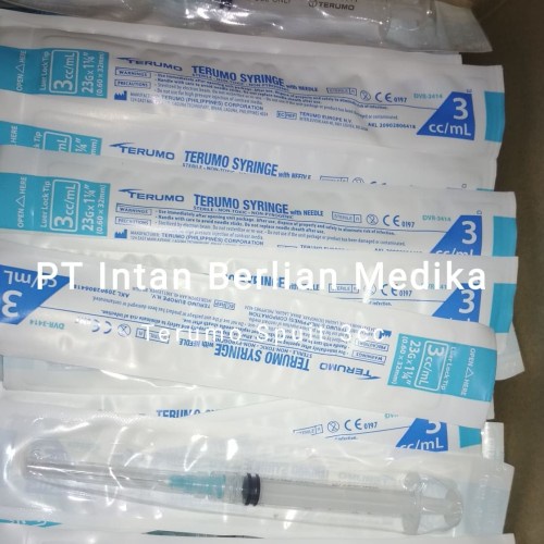 Syringe 3cc Terumo / Spuit Terumo 3ml Pcs