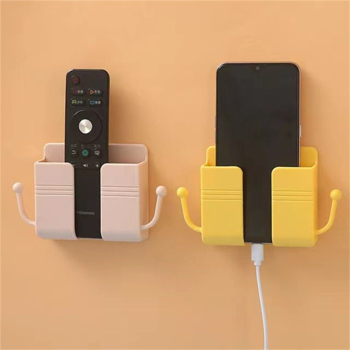 RAK CHARGER 2 KAIT / RAK GANTUNG HP / RAK GANTUNG REMOTE / RAK GANTUNG CHARGER / RAK HOLDER TEMPEL DINDING / RAK TEMPEL TEMPAT REMOTE TV AC / RAK CHARGER KUPING Terlaris Mit