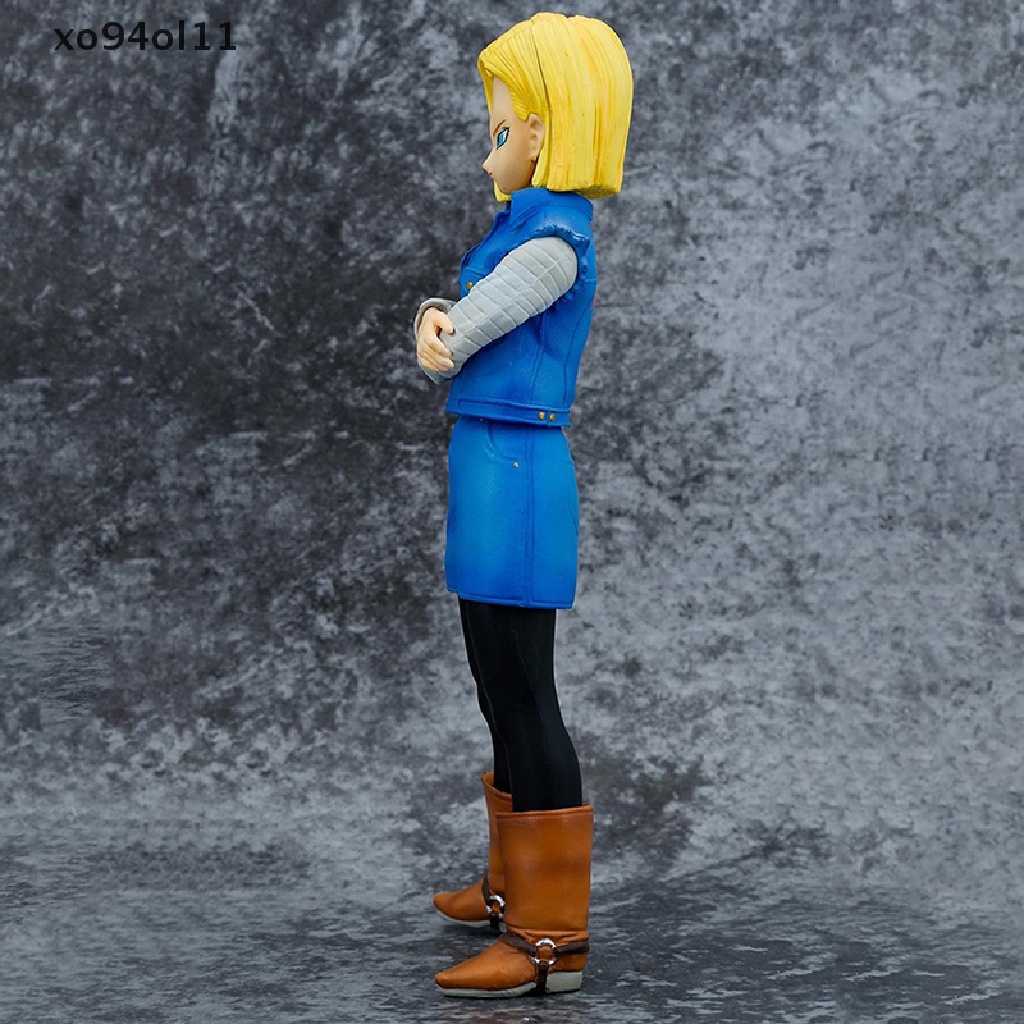 Xo Mainan Action Figure Anime Dragon Ball Z Android 17 18 Bahan PVC Ukuran 24CM Untuk Koleksi