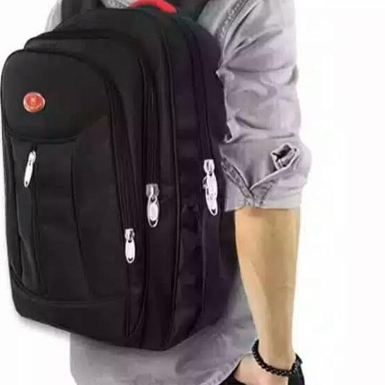Bag Pack Polo Resleting Tengah, Tas Ransel Polo, Tas Pria, Tas Murah