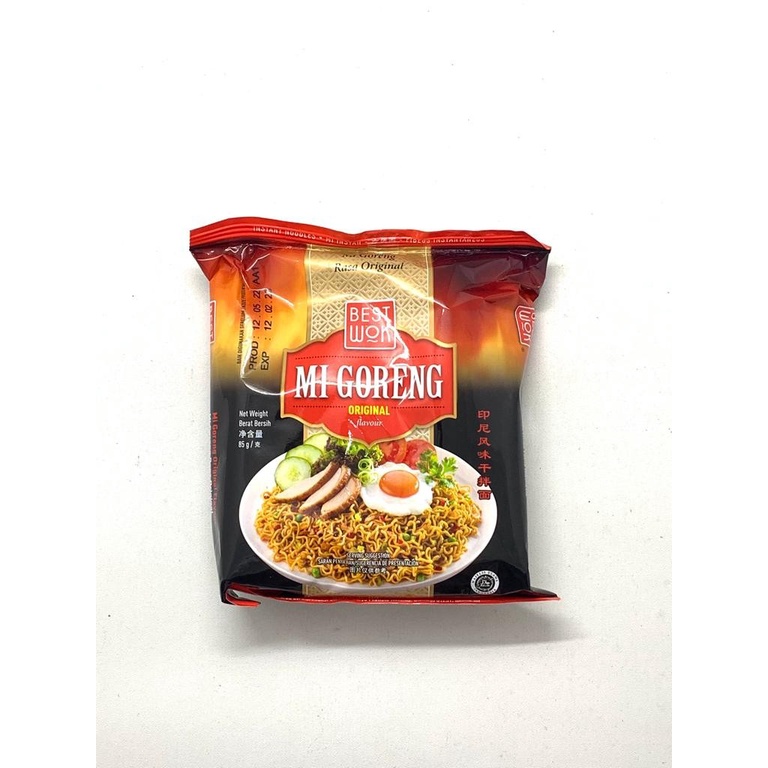 

MIE INSTANT BEST WOK 85 GR (ORI & SPICY)