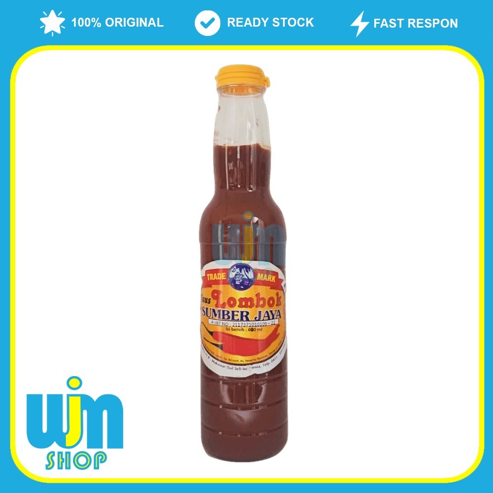 

Saos Sambal Merah Sumber Jaya 600 ml Khas Makassar