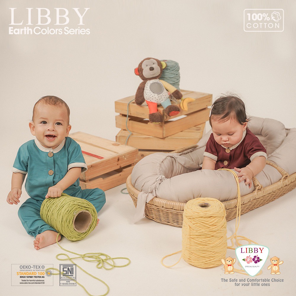 Libby Baby - Rocco Short Set A | Setelan Pendek