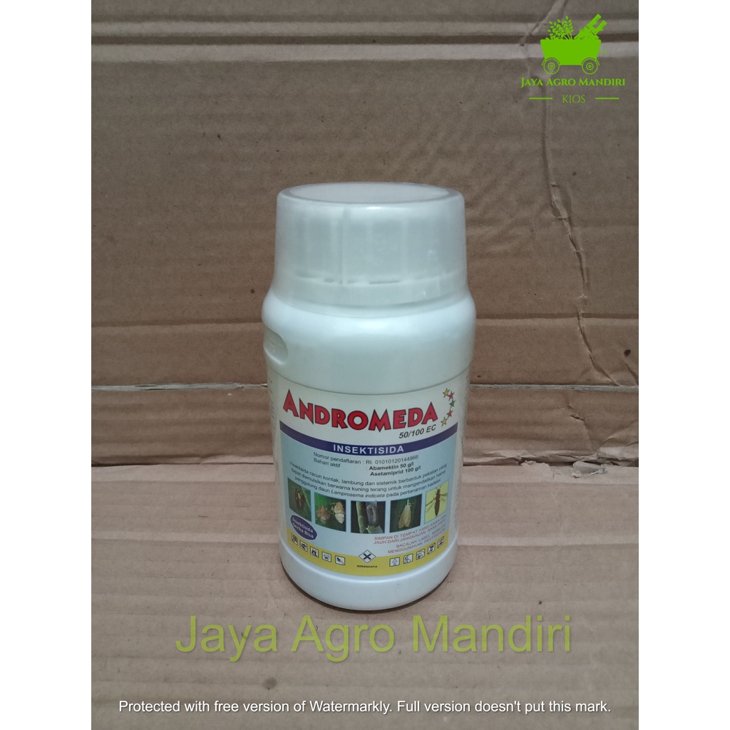 Insektisida Andromeda 250ml - Abamectin dan Asetamiprid Pengendali trips, Kutu, Tungau