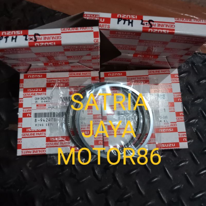 RING PISTON - RING SEHER SET ISUZU PANTHER 2.5 JAPAN