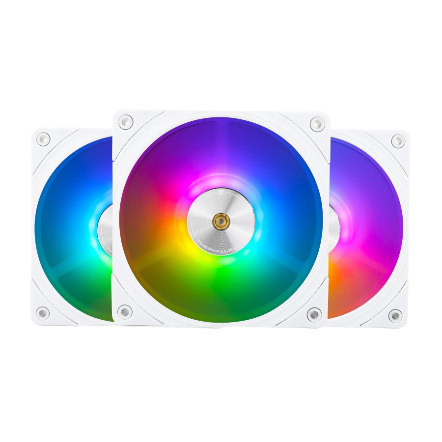 Fan THERMALRIGHT TL-B12WS X3 ARGB WHITE TRIPLE SET 120mm PWM