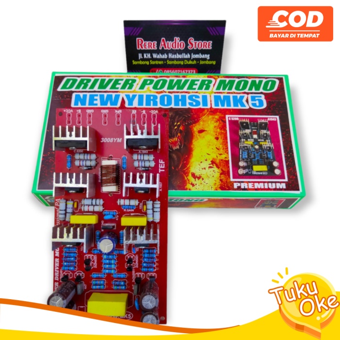 Kit Power Driver Yiroshi MK 5 200-2000watt Super Driver yiroshi MK5 - Premium