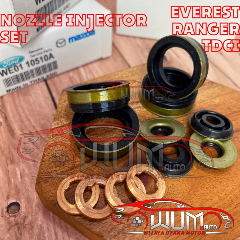 SEAL NOZZLE RING NOSEL INJECTOR SET FORD EVEREST RANGER TDCI