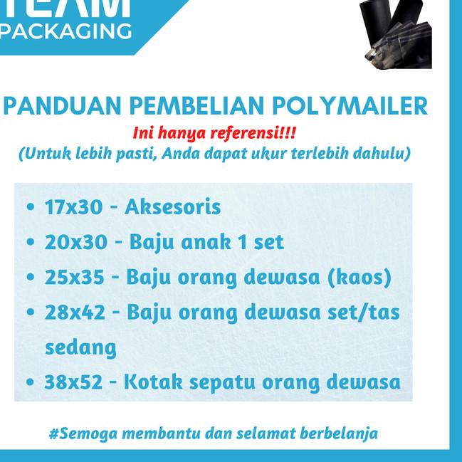 

Polymailer 38x52 Kantong Plastik Amplop Packing Online Isi 100 pcs