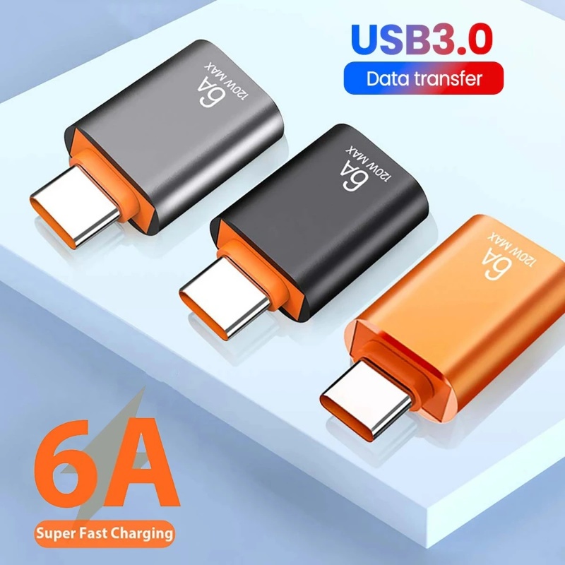 6a Adapter OTG Data Teansfer USB 3.0 Tipe-C Ke USB 3.0 Untuk Mouse Gaming