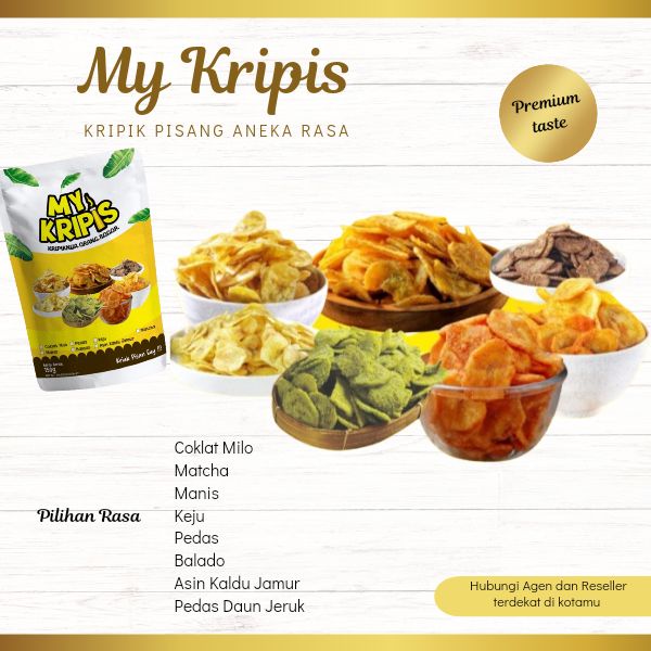 KRIPIS / KRIPIS BOGOR / MY KRIPIS BOGOR / KRIPIK PISANG BOGOR / KRIPIK / OLEH OLEH BOGOR