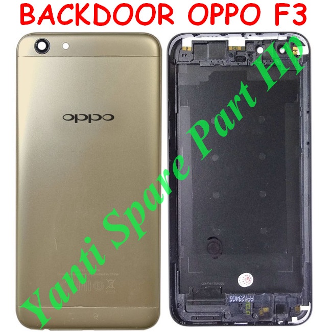 Backdoor Tutup Belakang Oppo F3 Original New