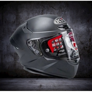 Helm KYT TT Course Solid Black Doff / TTC Black Matt / Produk Original KYT-HELM KYT TT COURSE HITAM 