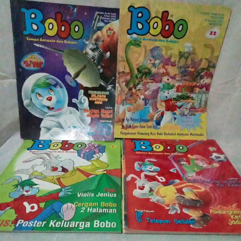 Jual Buku Majalah Bobo Bekas Shopee Indonesia 