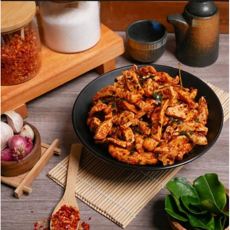 

500g Cemilan pedas,Enak,renyak,gurih(BasrengStik,CincinUdang,)