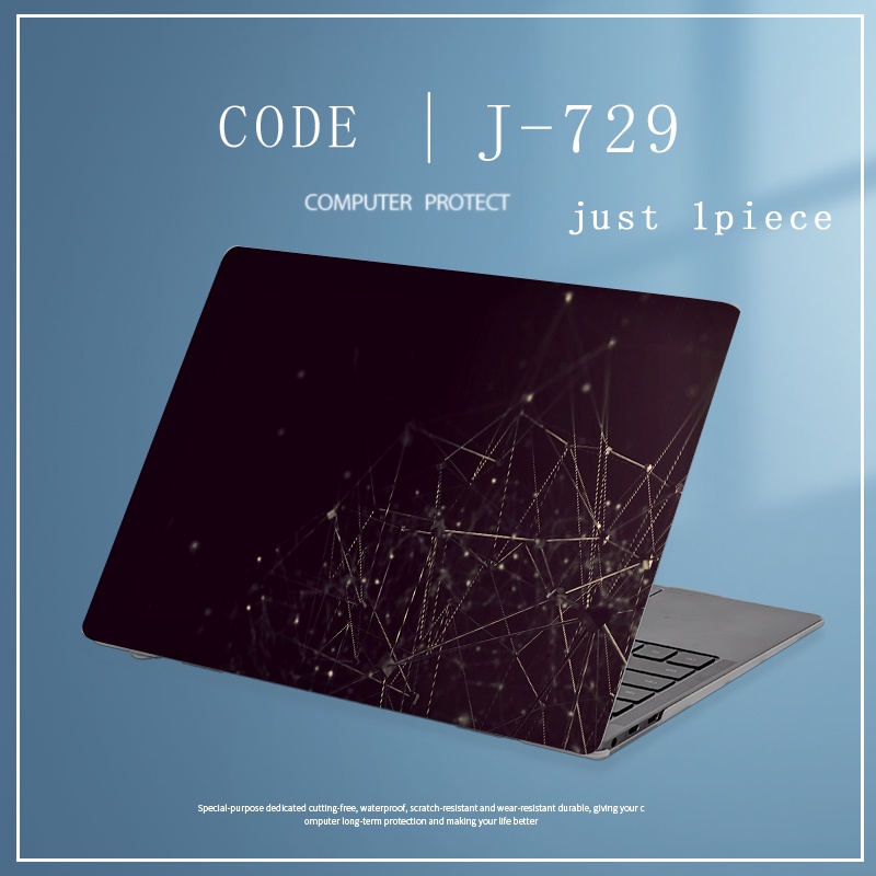 1pc Universal Custom Pola COD FLORAL Stiker Laptop Skin Universal Untuk ASUS VivoBook14 Y5200 VivoBook 15xs560011 /12 /13 /14 /15 /17Inch Cover Bebas Memotong Perlindungan Penuh