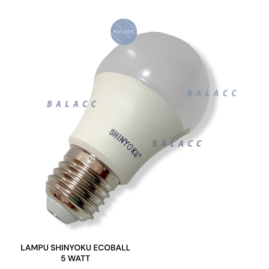 Lampu Led Shinyoku Ecoball 5 Watt Garansi 1 Tahun