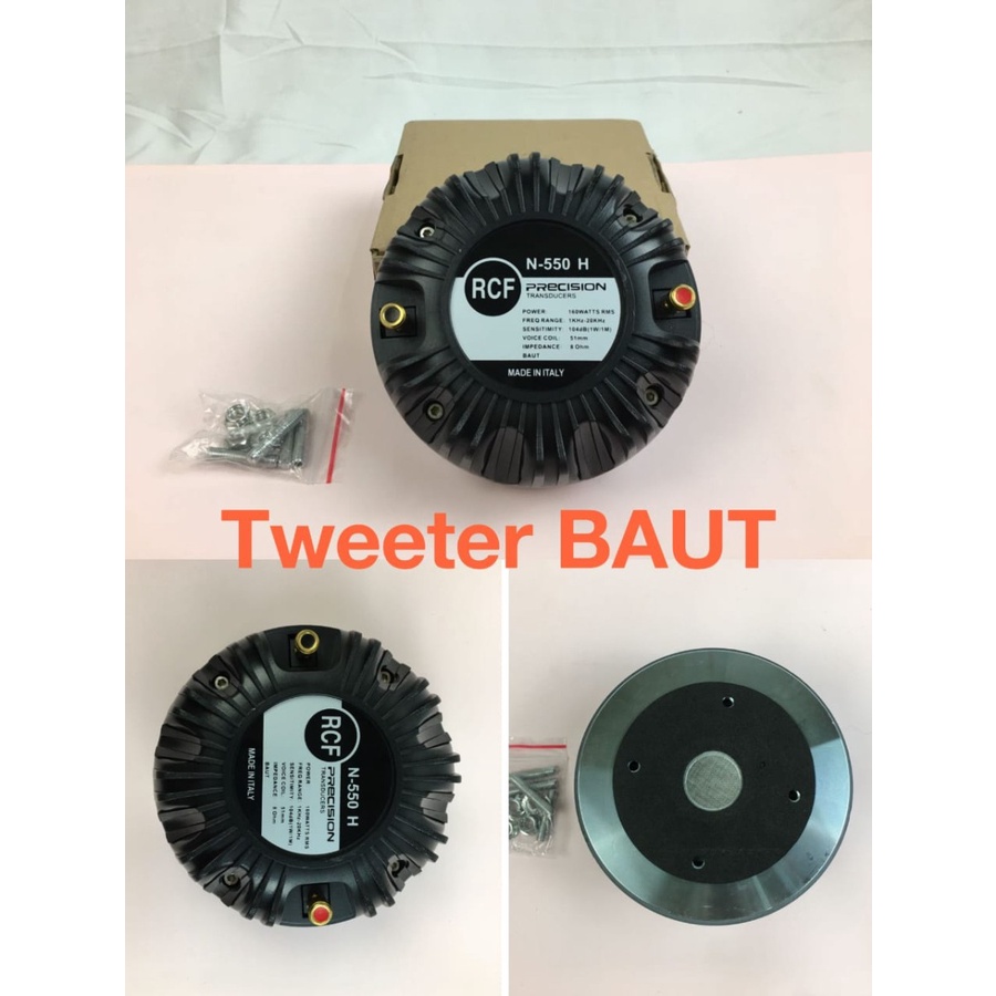 DRIVER TWEETER MODEL BAUT N-550H | N 550H
