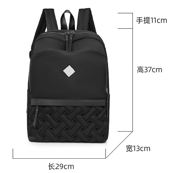 TAS RANSEL WANITA SLOT LAPTOP ANTI AIR IMPORT HITAM STATIN TA700B5 BACKPACK BESAR SEKOLAH KULIAH KERJA CEWEK GENDONG PUNGGUNG KOREA REMAJA KEKINIAN