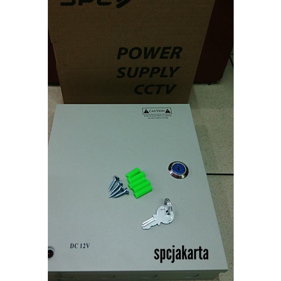 Power Supply Box SPC 12v 10A