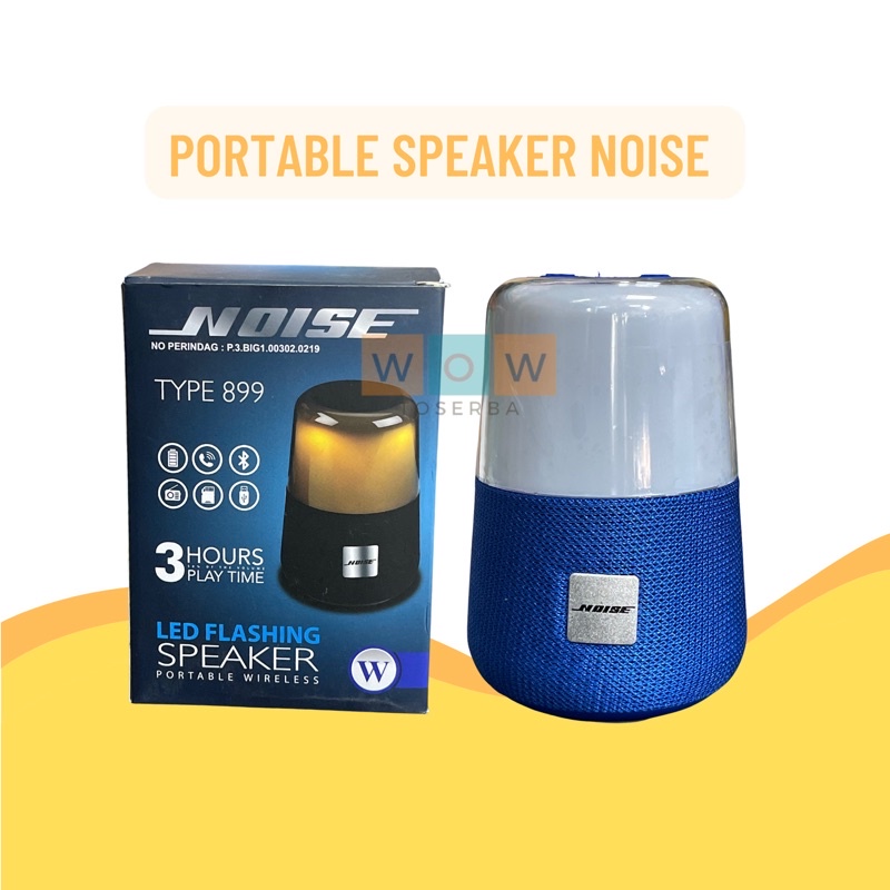 Speaker Portable Noise 899 W / Audio Wireless Bluetooth Pengeras Suara