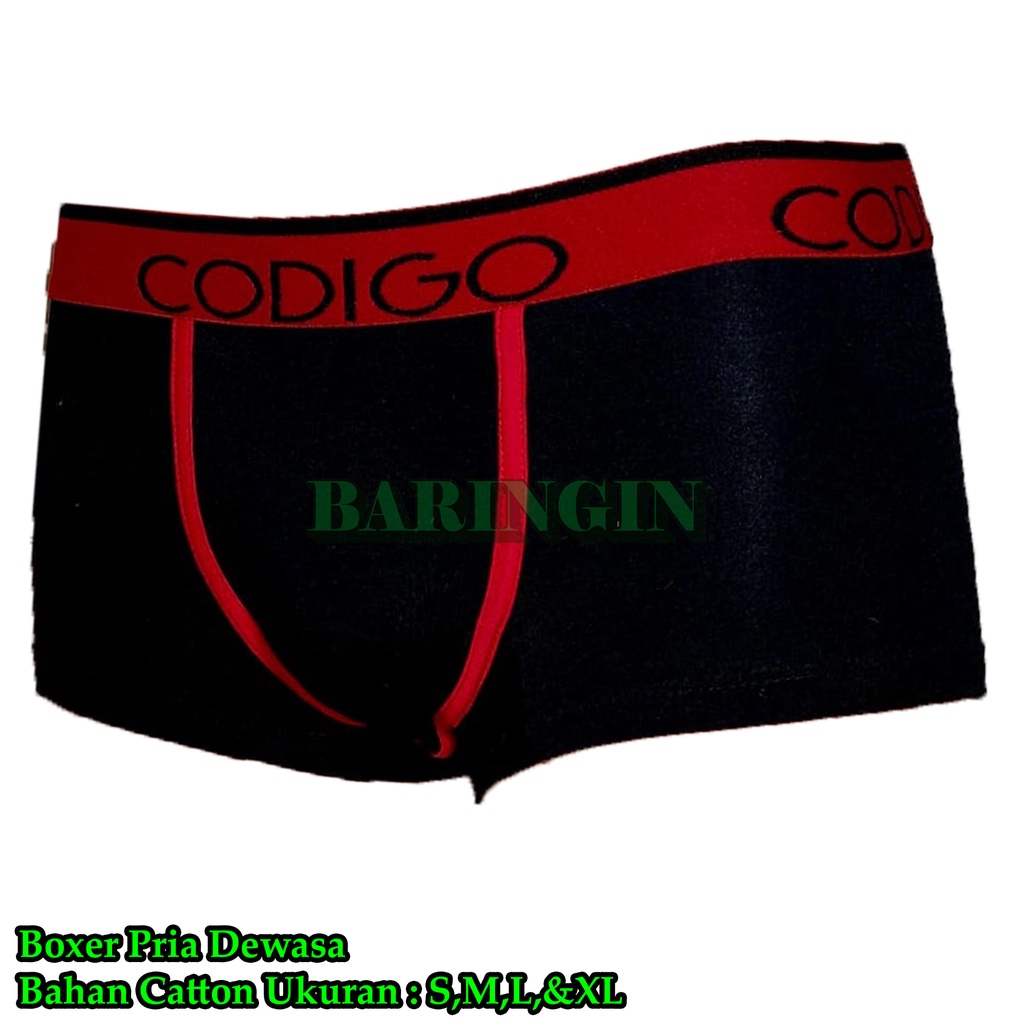 ISI 3 PCS BOXER PRIA DEWASA BRIEFS-Boxer Cowok Distro