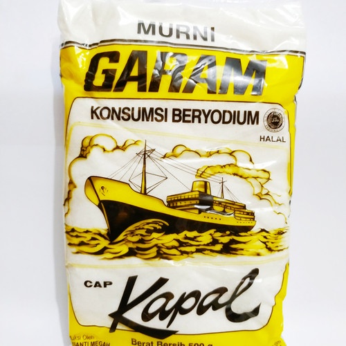 

Garam Cap Kapal Uyah 500 Gram