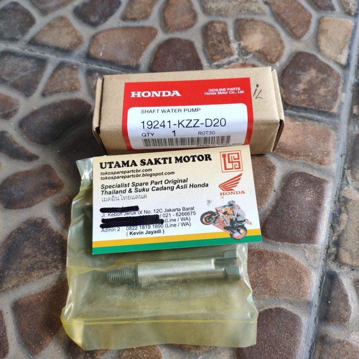 As Water Pump Crf 250 , Shaft Water Pump 19241-Kzz-D20